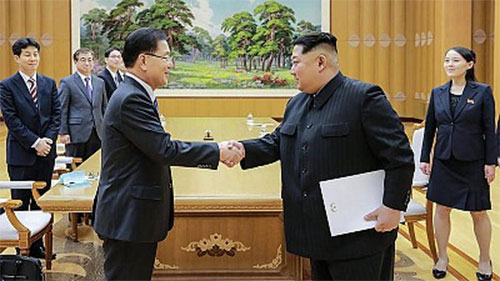 Las dos Coreas prepararán cumbre en una reunión de alto nivel el 29 de marzo